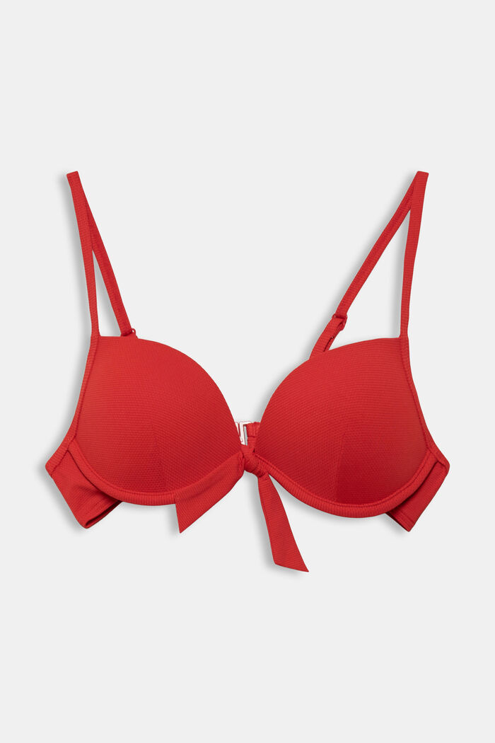 Góra od bikini z fiszbinami, RED, detail image number 5