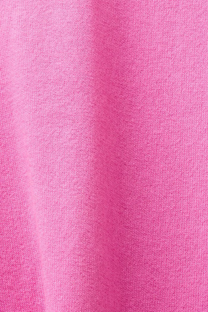 Sweter z półgolfem, PINK FUCHSIA, detail image number 5
