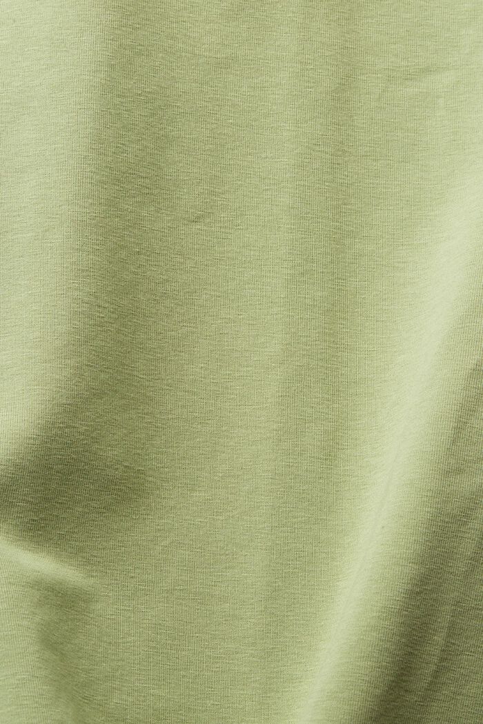 Dżersejowa spódnica z troczkiem, LIGHT KHAKI, detail image number 4