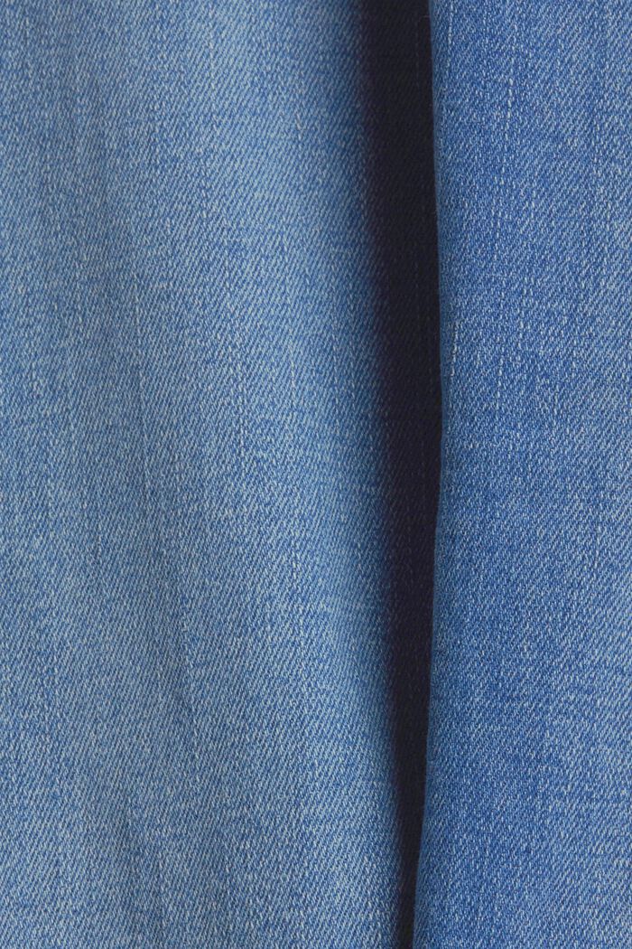 Elastyczne dżinsy z bawełny organicznej, BLUE LIGHT WASHED, detail image number 1