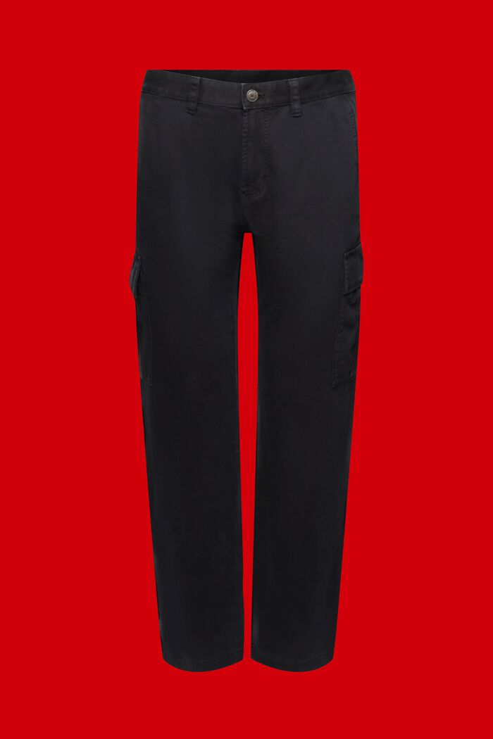 Spodnie bojówki, BLACK, detail image number 7