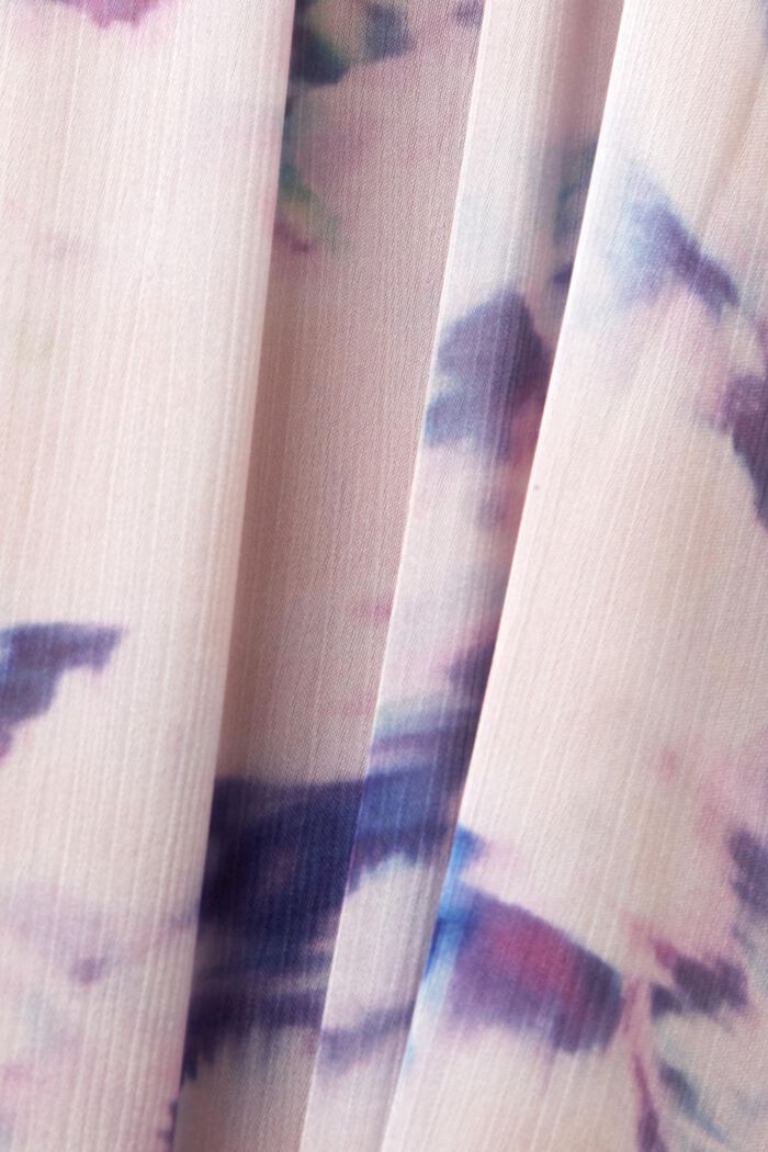 Sukienka midi z kopertowym efektem, PASTEL PINK, detail image number 6