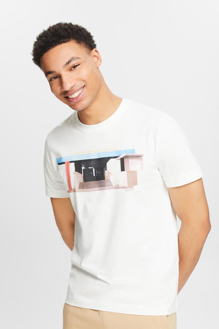 T-shirt z graficznym nadrukiem, OFF WHITE, detail image number 0