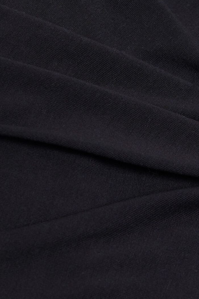 Piżama z nadrukiem w serca, BLACK, detail image number 5