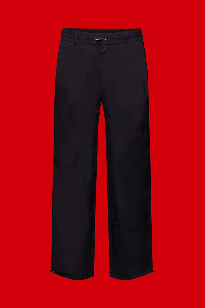 Spodnie w stylu joggersów, BLACK, detail image number 7