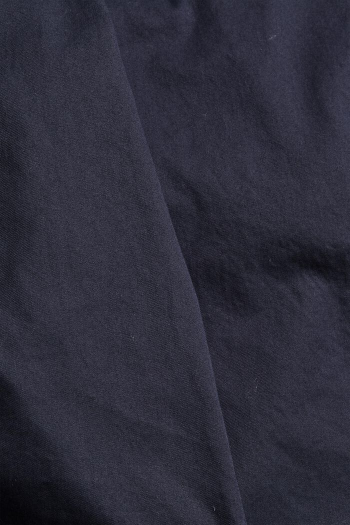 Szorty z elastycznym pasem, 100% bawełny organicznej, NAVY, detail image number 4