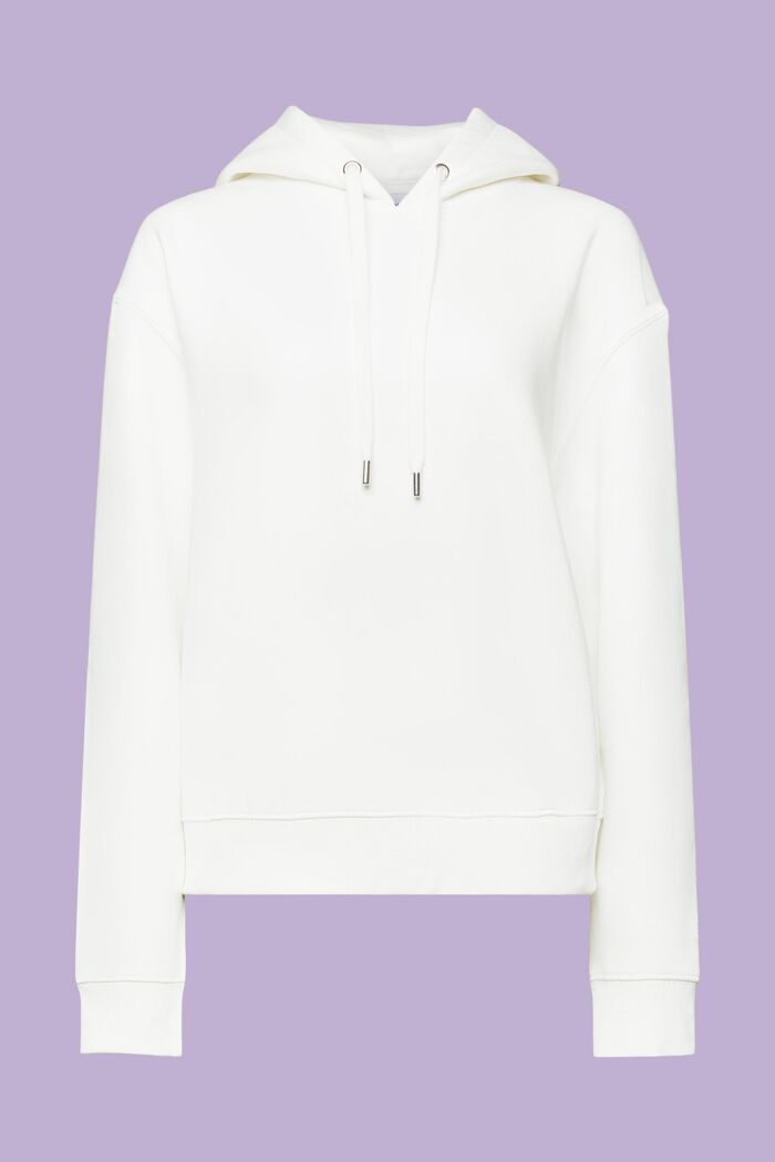 Bluza oversize z kapturem, OFF WHITE, detail image number 6