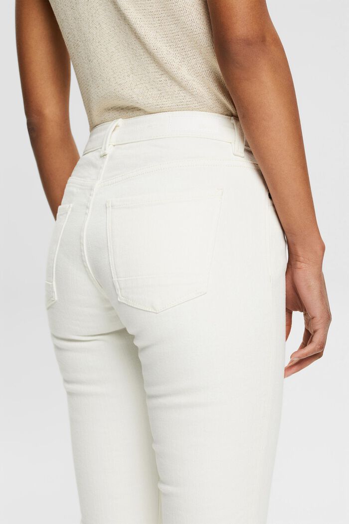 Elastyczne dżinsy w stylu bootcut, OFF WHITE, detail image number 2