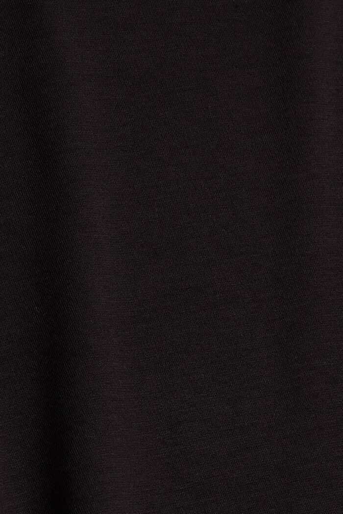 Domowa sukienka-bluzka, LENZING™ ECOVERO™, BLACK, detail image number 1