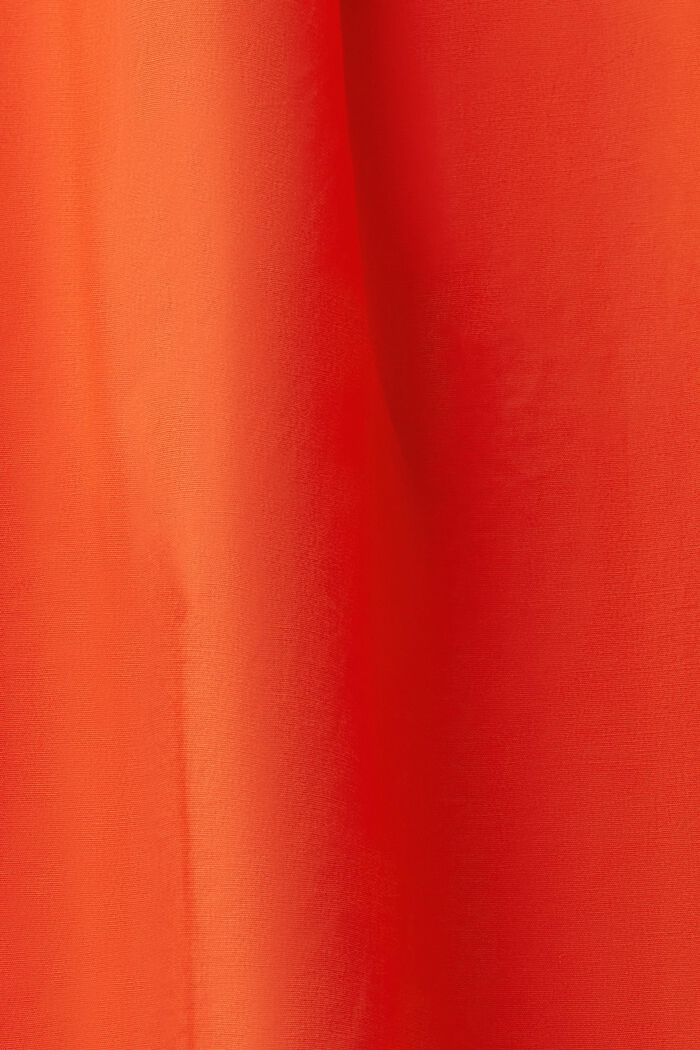 Sukienka midi bez rękawów, BRIGHT ORANGE, detail image number 4