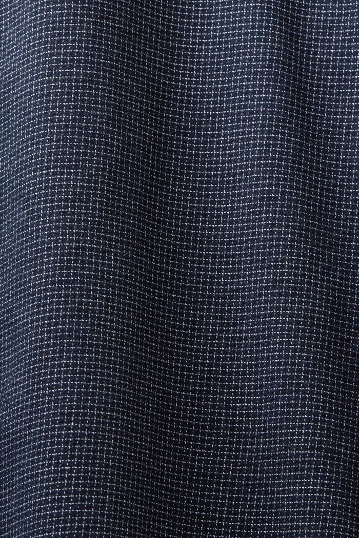 Koszula bawełniana w drobną kratkę, fason regular fit, NAVY, detail image number 5