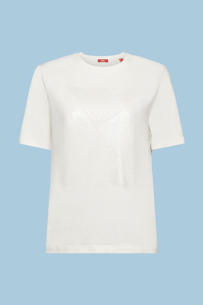 T-shirt z holograficznym nadrukiem, ICE, detail image number 6