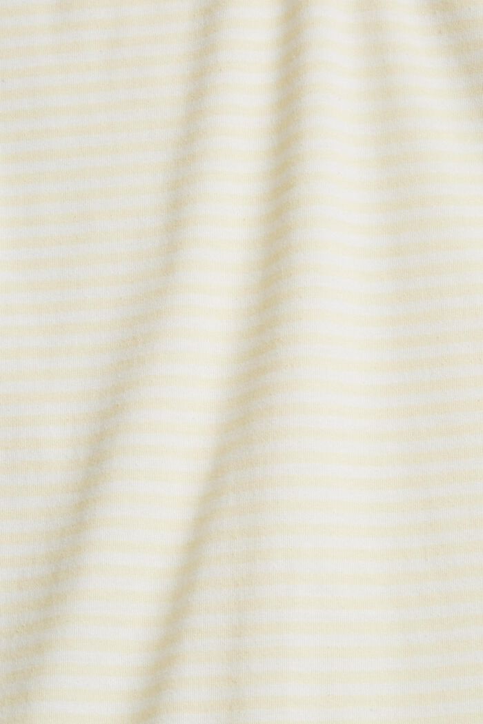 Koszula nocna z dżerseju, mieszanka z bawełną ekologiczną, PASTEL YELLOW, detail image number 1