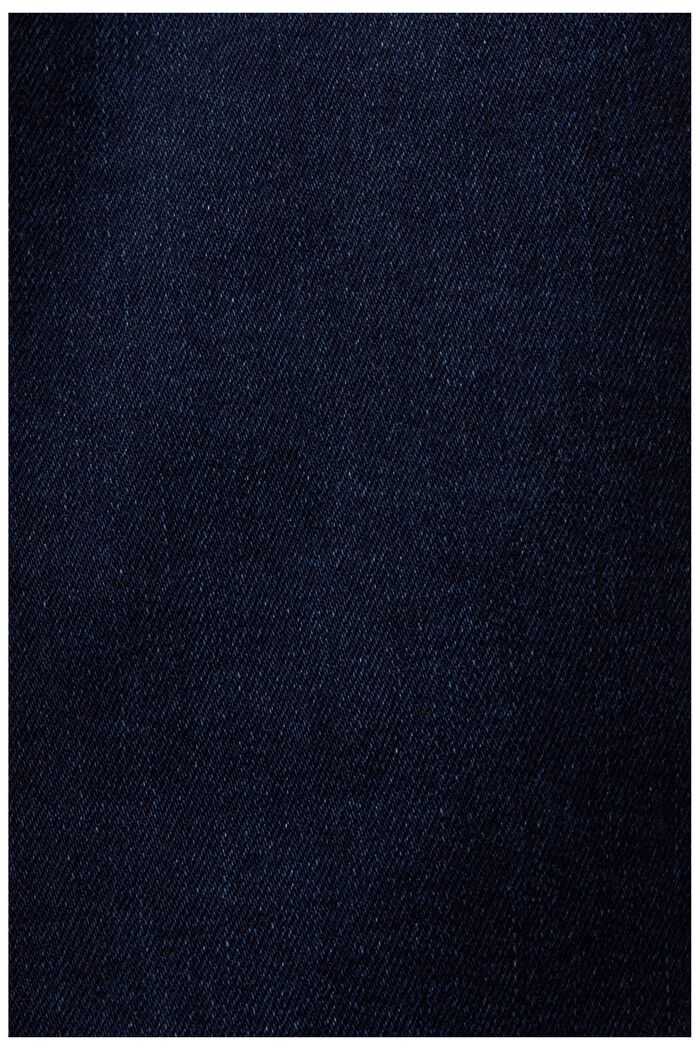 Dżinsy skinny ze średnim stanem, BLUE BLACK, detail image number 5