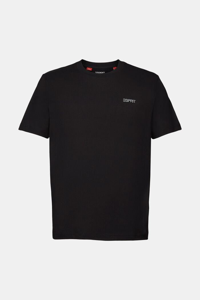 Logowany T-shirt, unisex, BLACK, detail image number 8
