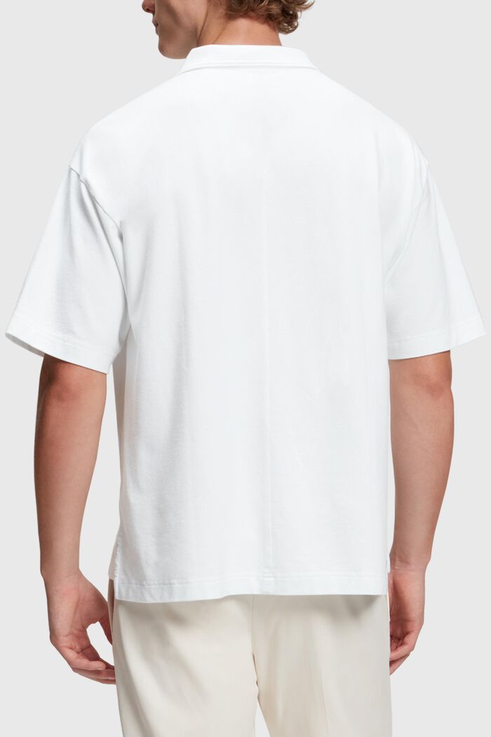 Koszulka polo z kolekcji Dolphin Tennis Club, fason relaxed, WHITE, detail image number 1