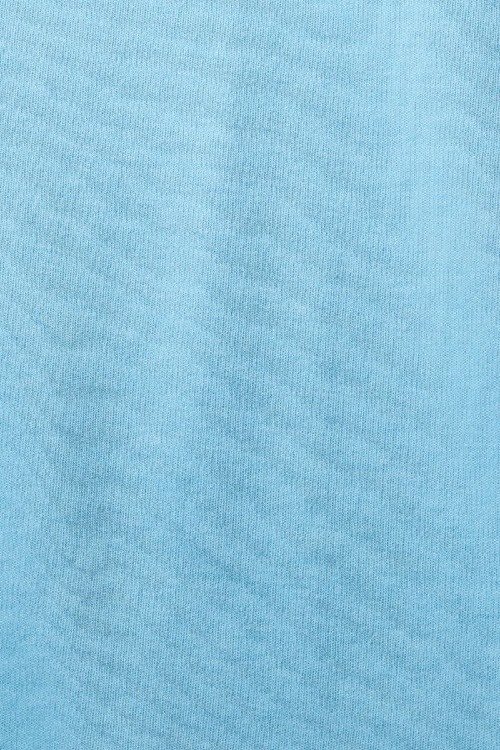 Bawełniana koszulka bez rękawów, LIGHT TURQUOISE, detail image number 5