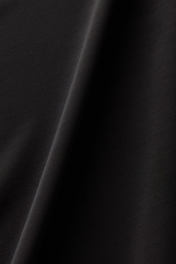 Bluzka z długim rękawem i półgolfem, BLACK, detail image number 6