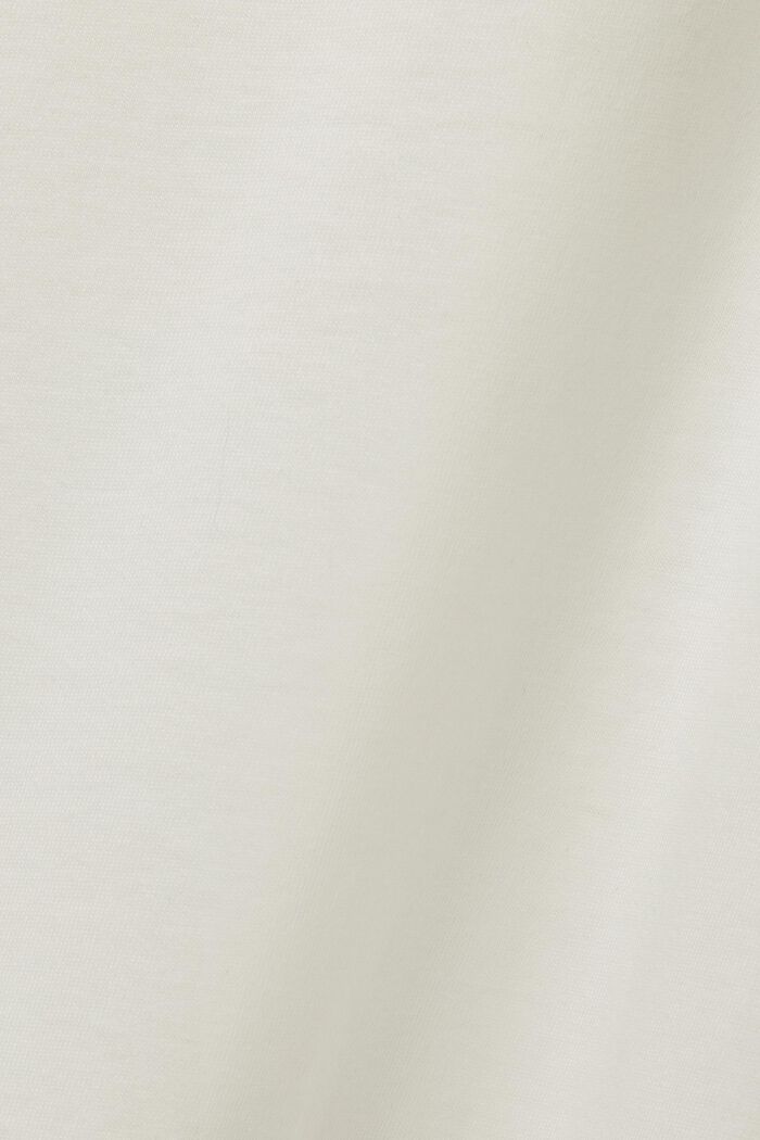 Spodnie dresowe unisex z bawełnianego polaru z logo, OFF WHITE, detail image number 5