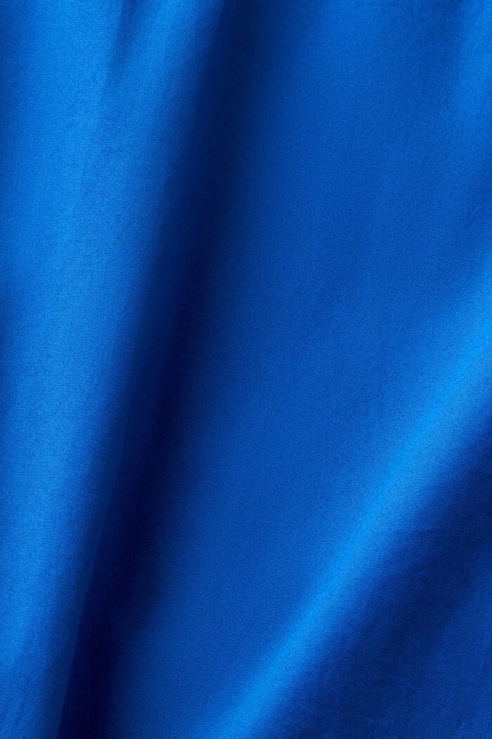 Koszula z bawełnianej popeliny na guziki, BRIGHT BLUE, detail image number 5