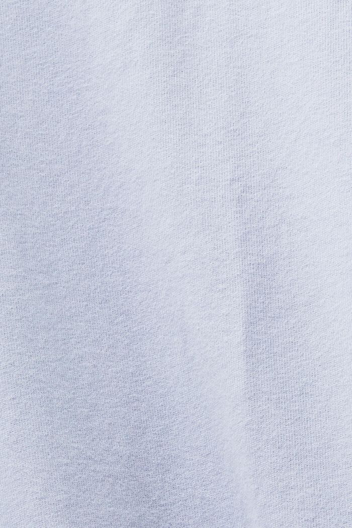 Koszulka z długim rękawem i okrągłym dekoltem, LIGHT BLUE LAVENDER, detail image number 5