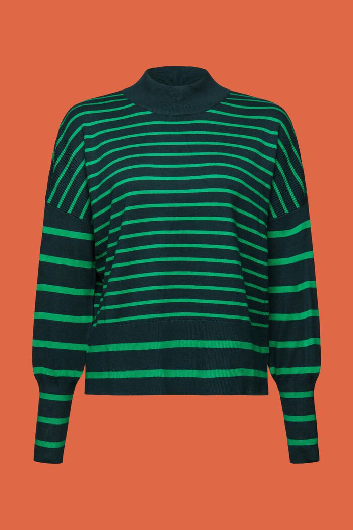 Sweter z półgolfem, EMERALD GREEN, detail image number 6