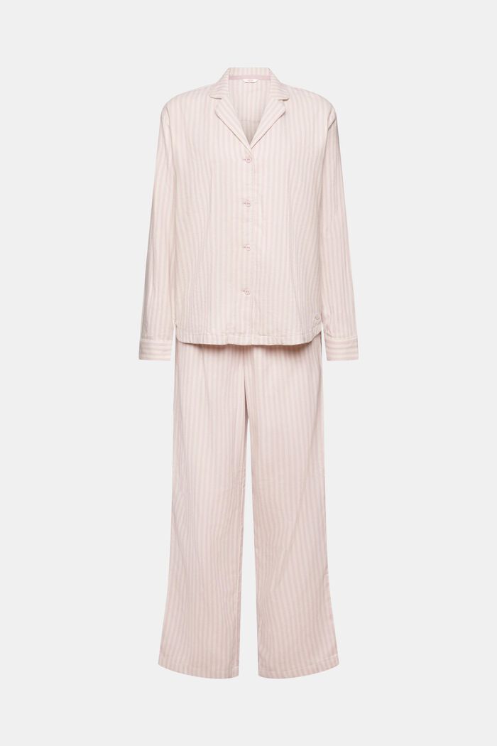Flanelowa piżama, LIGHT PINK, detail image number 5