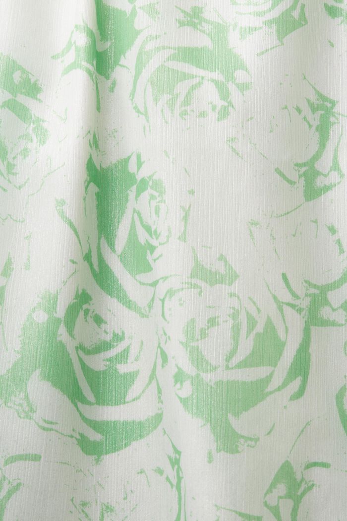 Szyfonowa sukienka maxi z nadrukiem, CITRUS GREEN, detail image number 5
