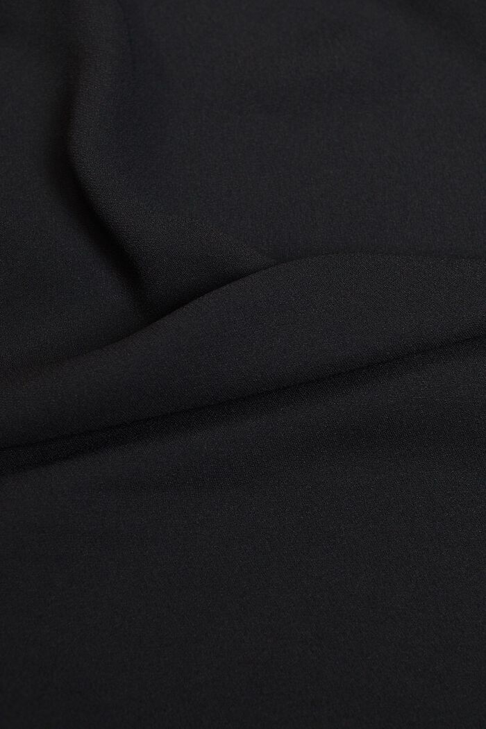 Bluzka z długim rękawem z koronki, BLACK, detail image number 5