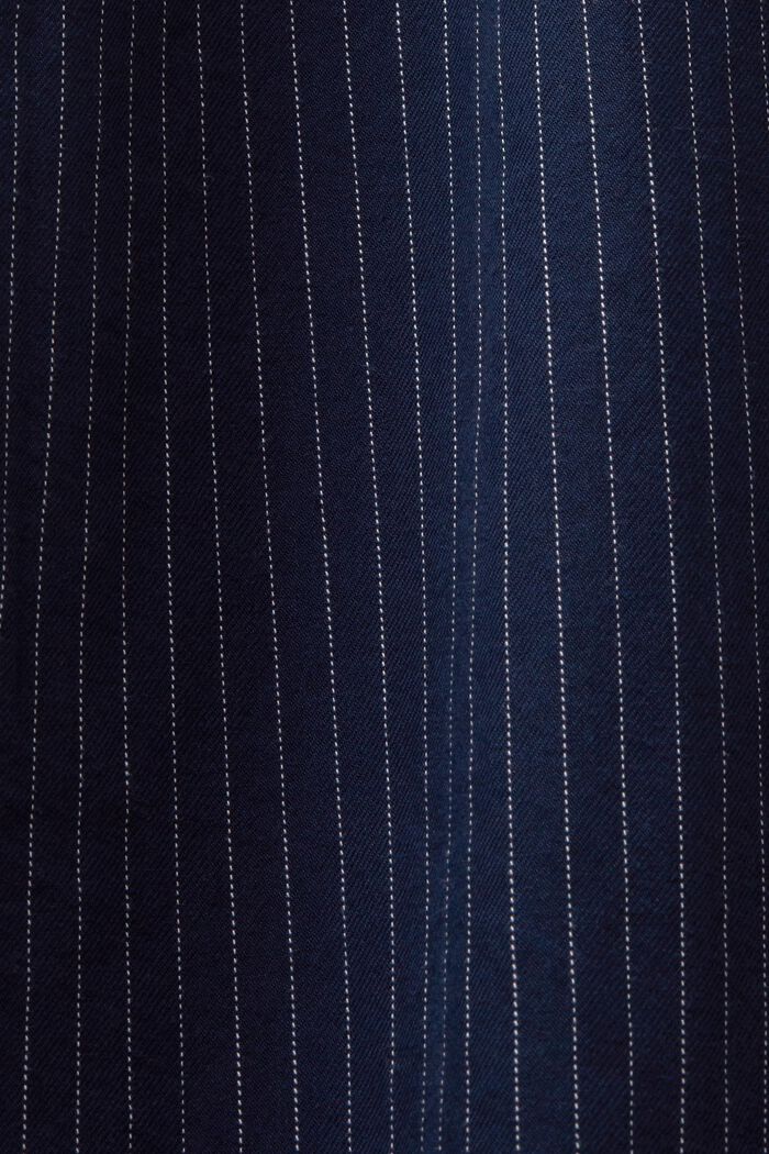 Twillowa koszula w paski, 100% bawełny, NAVY, detail image number 4