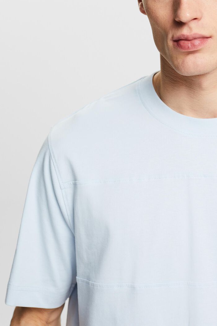 T-shirt z długim rękawem z bawełny ekologicznej, LIGHT BLUE, detail image number 3