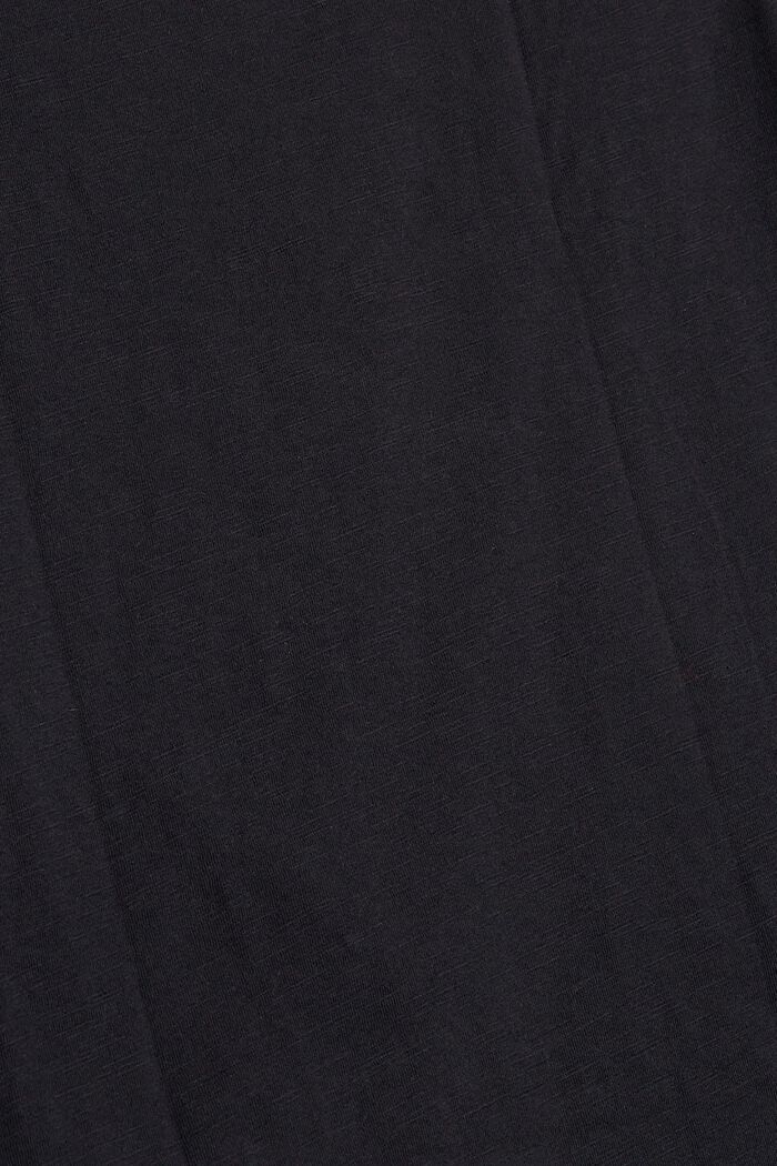 Bluzka z rękawami o dł. 3/4 i nadrukiem, BLACK, detail image number 1