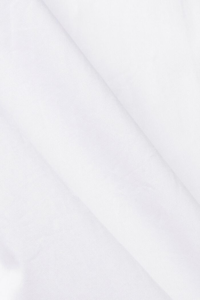 Koszula z ekologicznej bawełny, WHITE, detail image number 4