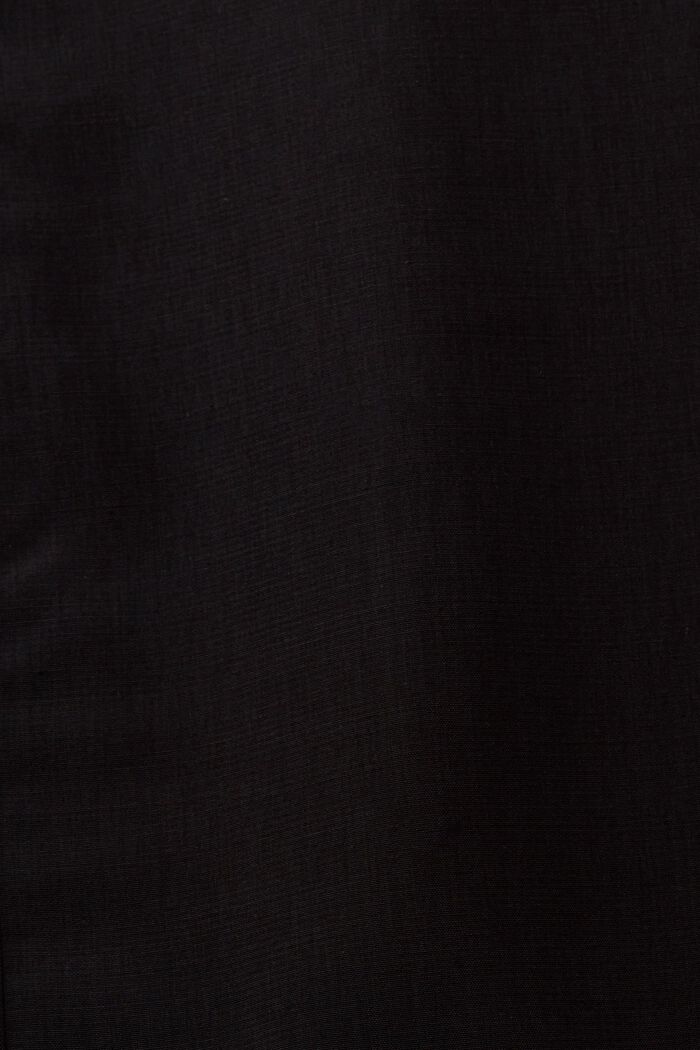Półprześwitująca bluzka, LENZING™ ECOVERO™, BLACK, detail image number 5