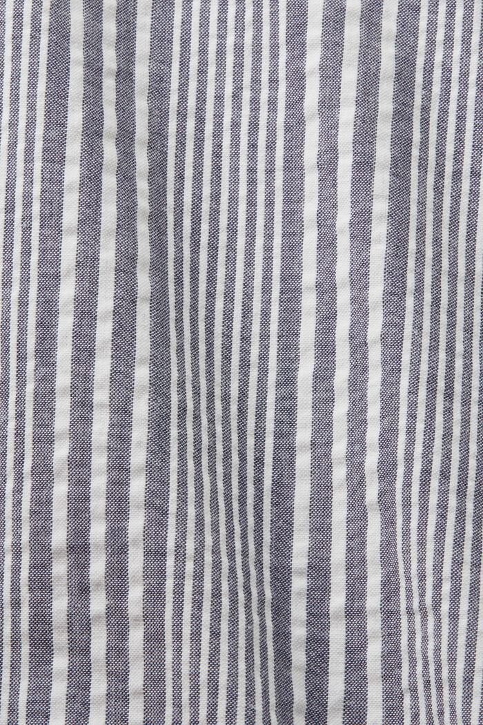 Koszula z kory o fasonie oversize, 100% bawełny, DARK BLUE, detail image number 5