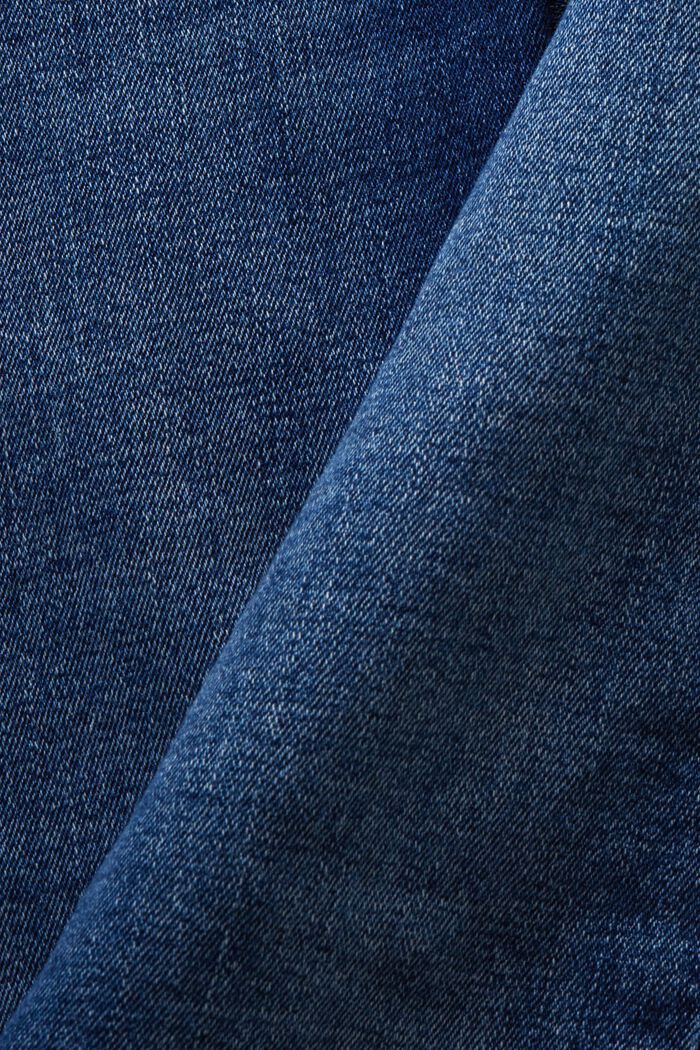 Elastyczne dżinsy z bawełny organicznej, BLUE MEDIUM WASHED, detail image number 6