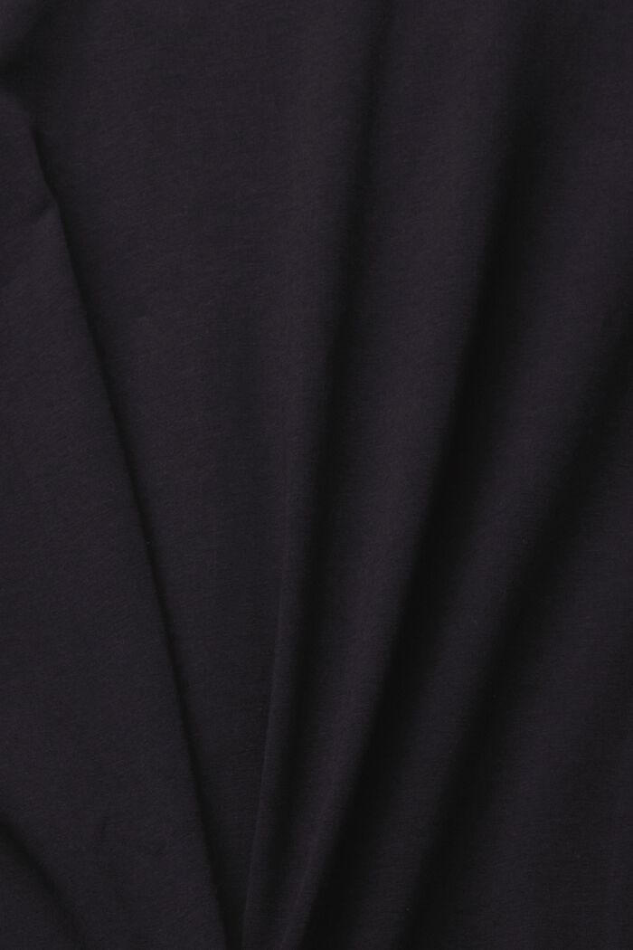 Dżersejowa koszula nocna, BLACK, detail image number 1