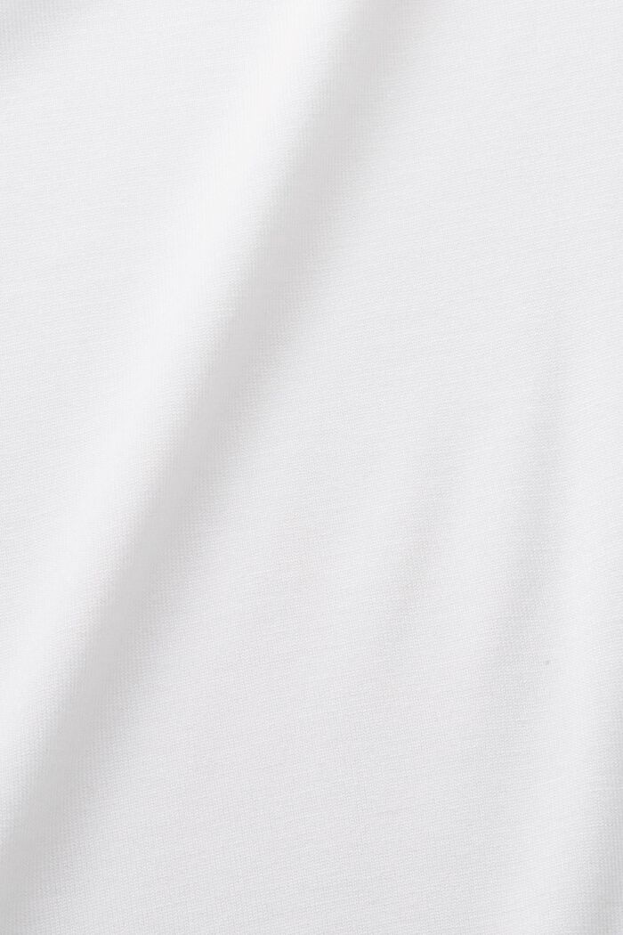 Koszulka bez rękawów z wiskozy, WHITE, detail image number 5