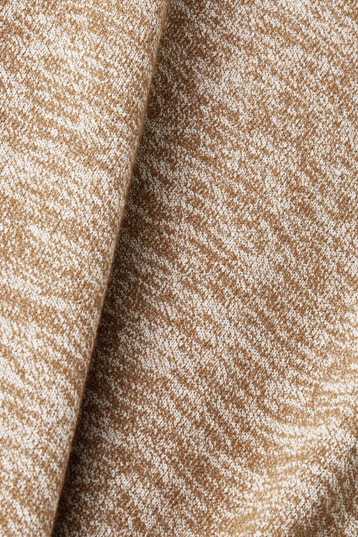Sweter z rękawami à la nietoperz, PALE KHAKI, detail image number 4