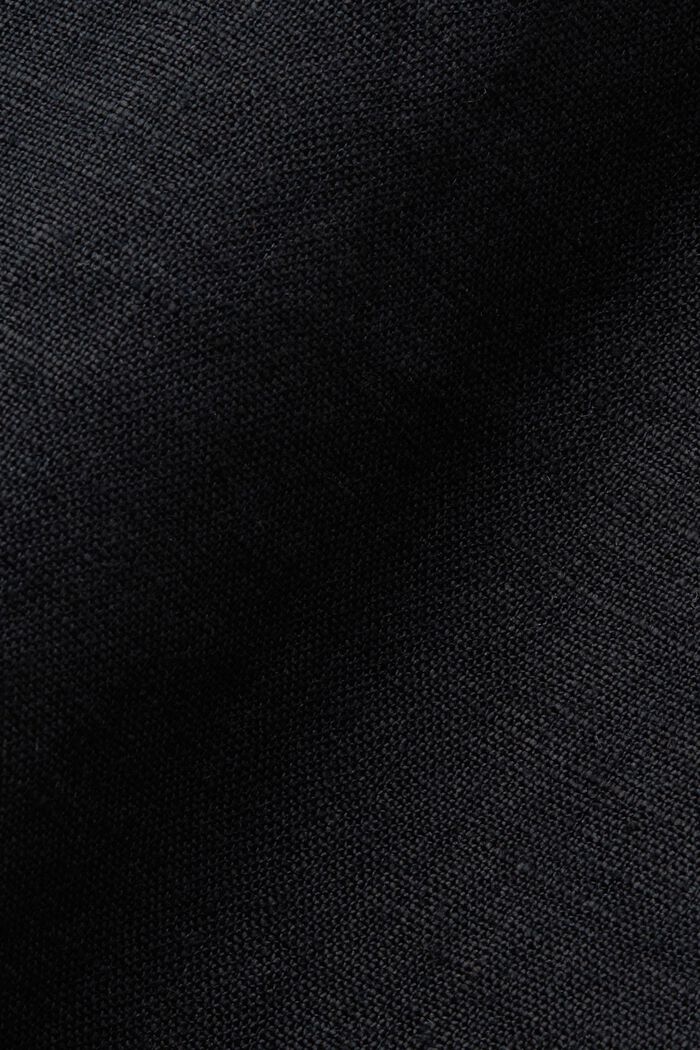 T-shirt z elastycznymi rękawami, BLACK, detail image number 5