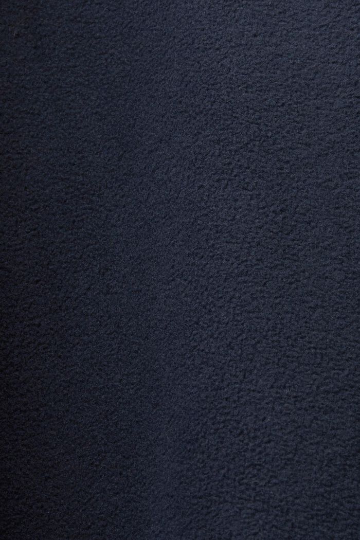Bluza z polaru z zamkiem do połowy długości, PETROL BLUE, detail image number 5
