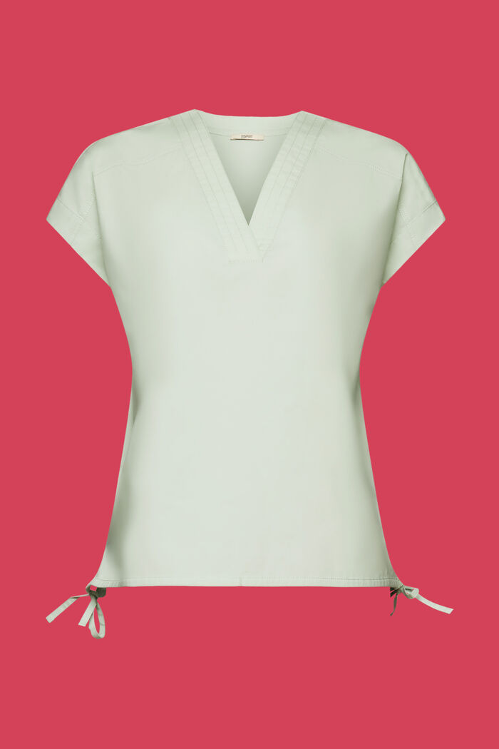 Bluzka bez rękawów, 100% bawełny, CITRUS GREEN, detail image number 5
