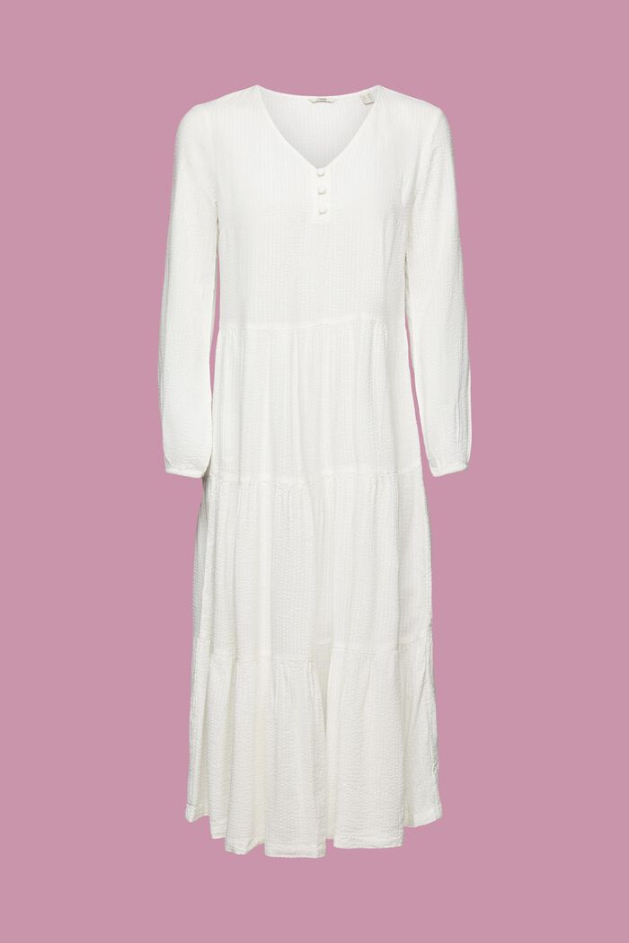 Plażowa sukienka z kory, OFF WHITE, detail image number 5