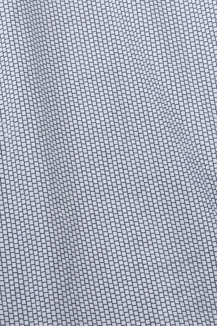 Koszula z bawełnianej popeliny, NAVY, detail image number 4