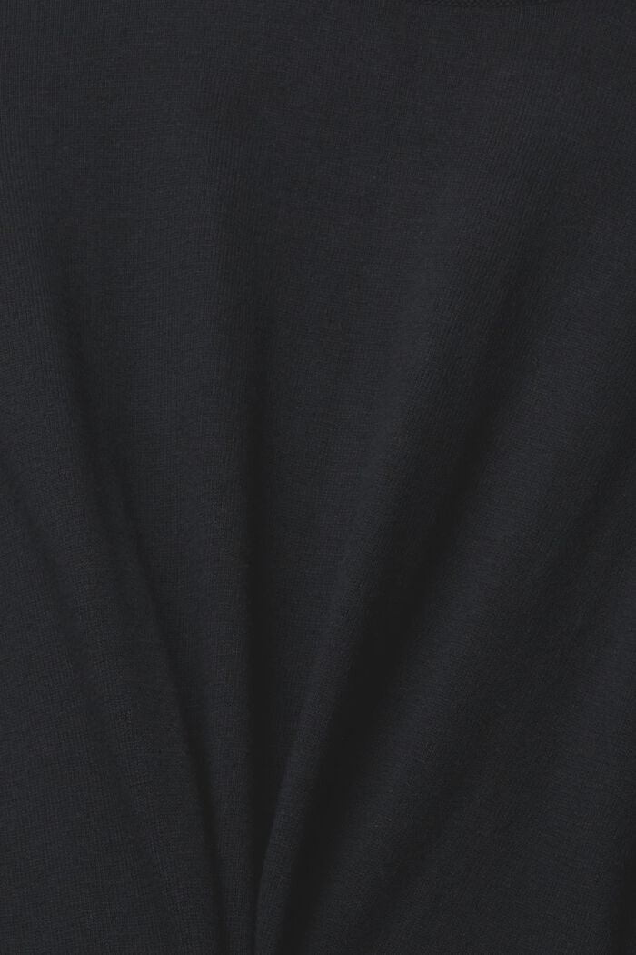 Sweter z dzianiny, BLACK, detail image number 1