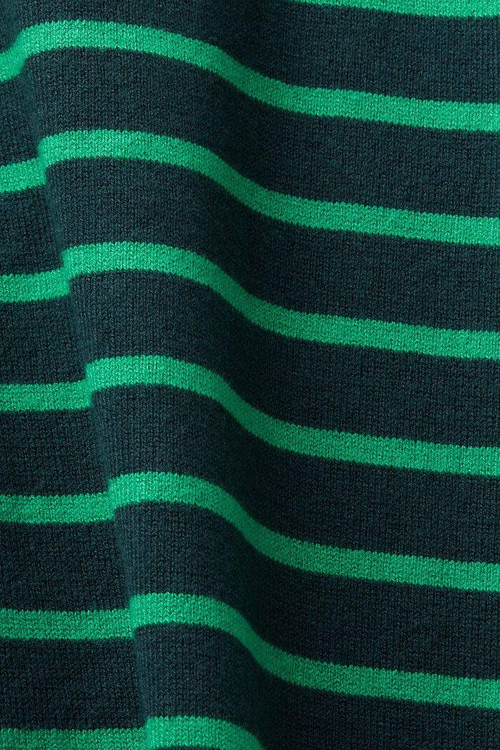 Sweter z półgolfem, EMERALD GREEN, detail image number 5