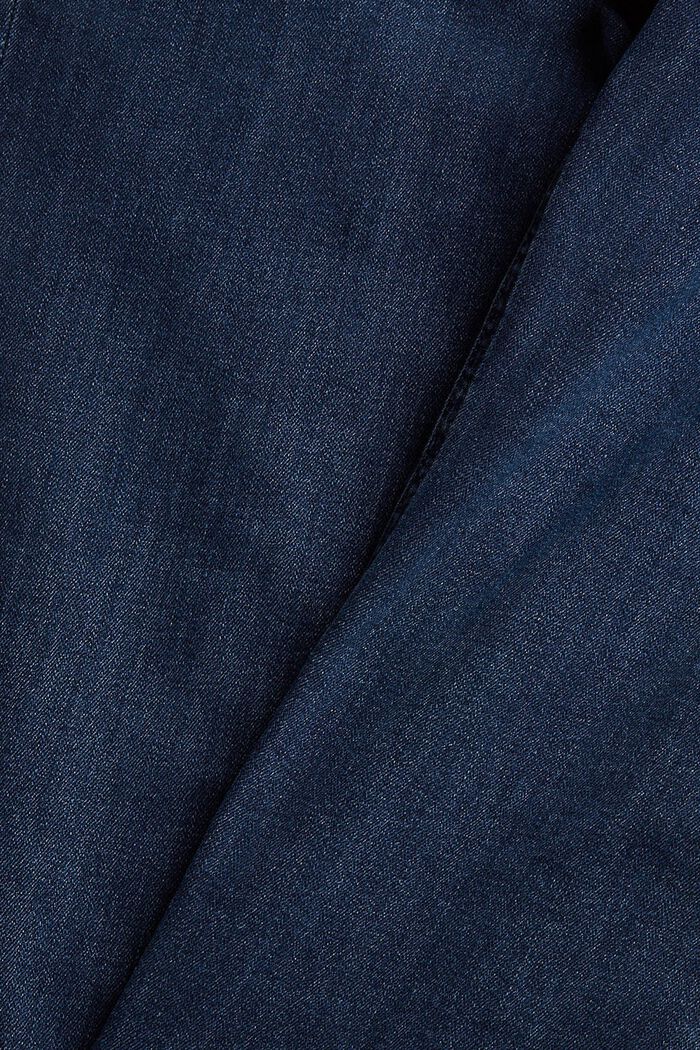 Elastyczne dżinsy ze średniowysokim stanem, BLUE BLACK, detail image number 6