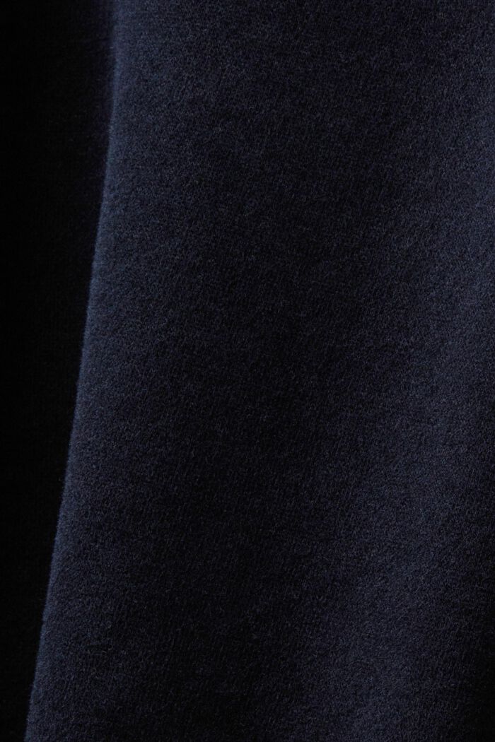 Bluza z kapturem z mieszanki z bawełną z logo, BLACK, detail image number 5