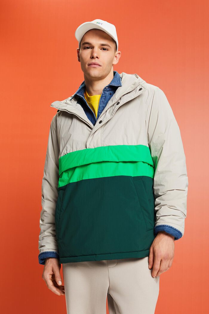 Hydrofobowa kurtka w stylu bluzy, EMERALD GREEN, detail image number 0