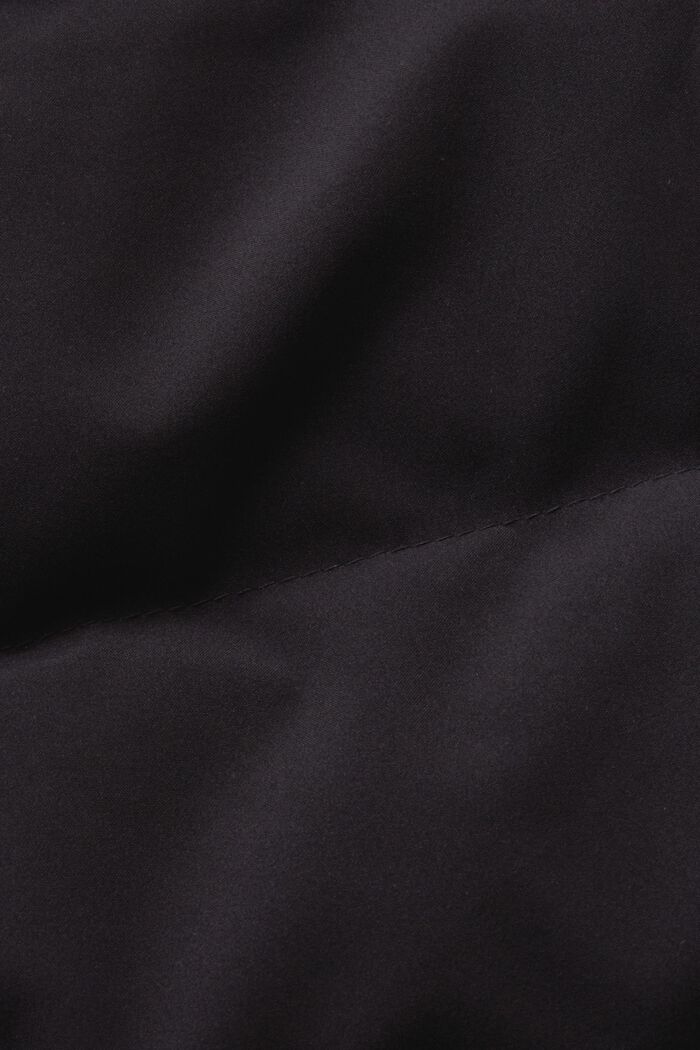 Puchowa kurtka z kapturem, BLACK, detail image number 5